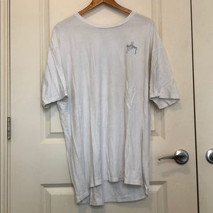 Guy Harvey White Graphic Short Sleeve Tee